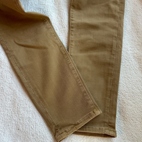 NWT MAVI Jeans ALEXA Skinny Stretch Mid-Rise Twill Pants Tan Khaki Sand Ankle - Picture 8 of 10